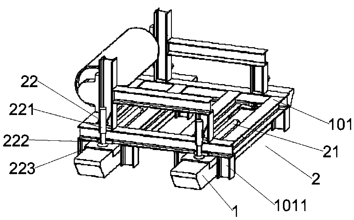 Automatic moving belt conveyor