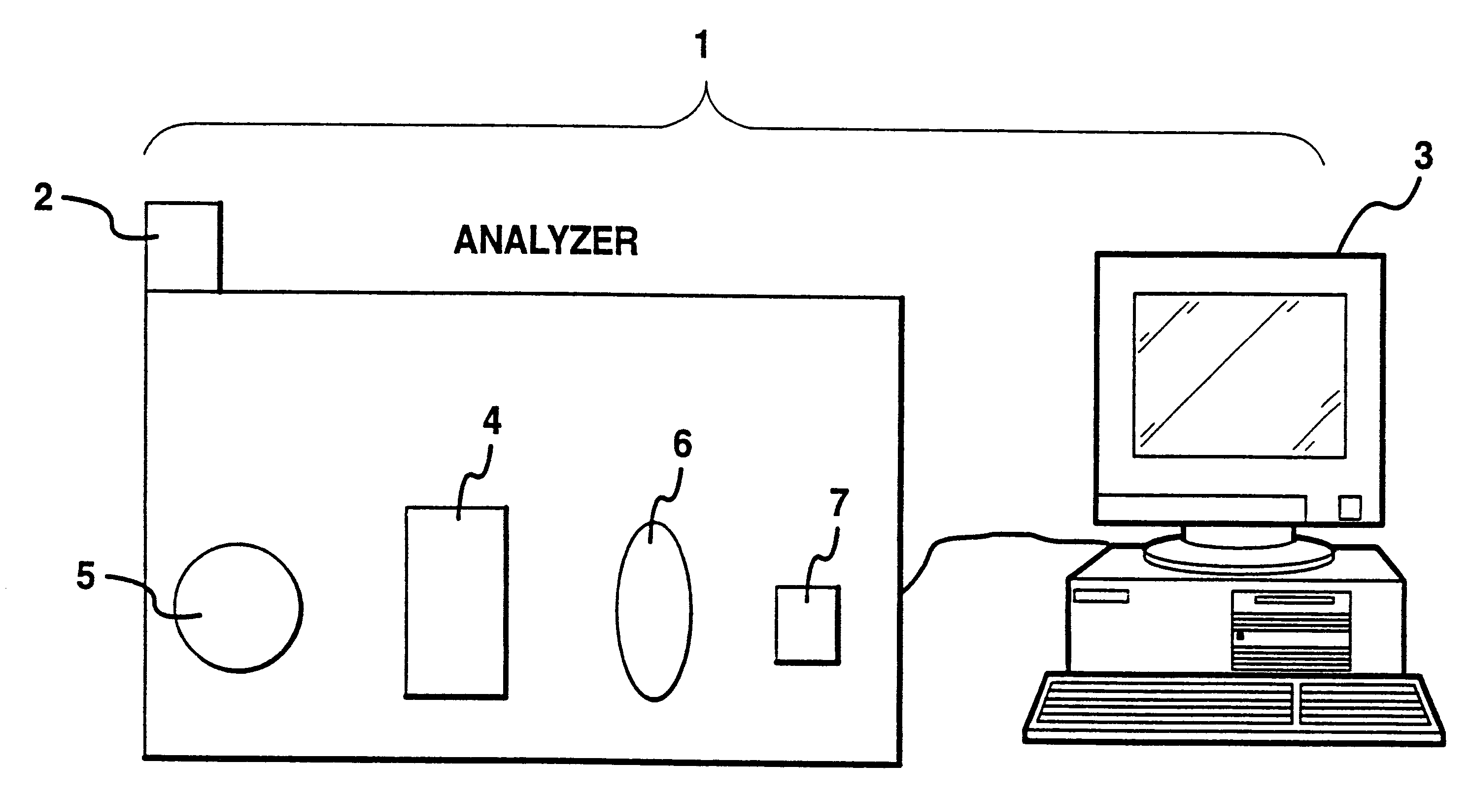 Method and apparatus for detection of a controlled substance