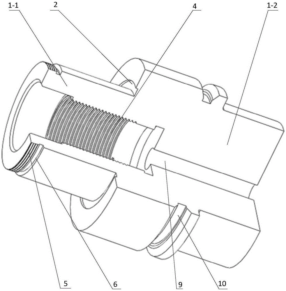 Net-shaped taper sleeve self-compensating centrifugal expansion high-speed cutter handle