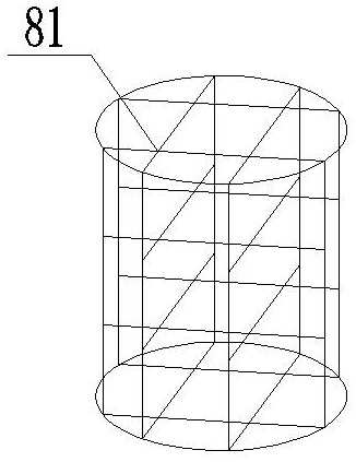 Engine in-cylinder space and near-wall surface visualization air passage steady flow experiment table and experiment method