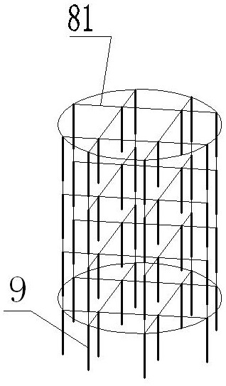 Engine in-cylinder space and near-wall surface visualization air passage steady flow experiment table and experiment method