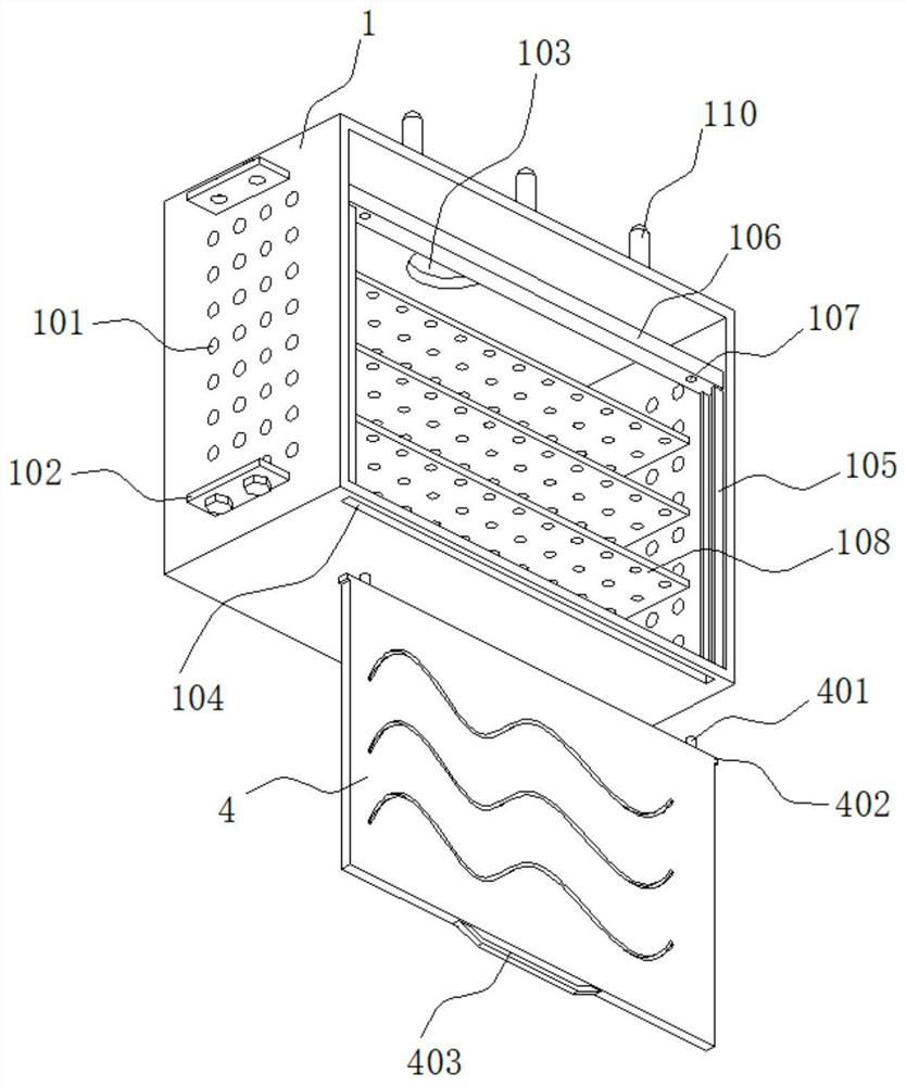 Electrical control device of integrated sewage treatment equipment