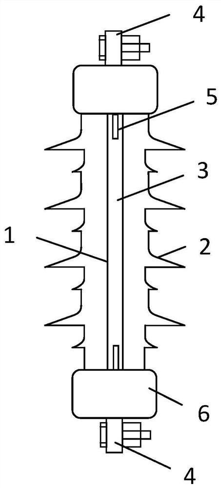 Fully-sealed liquid lightning arrester