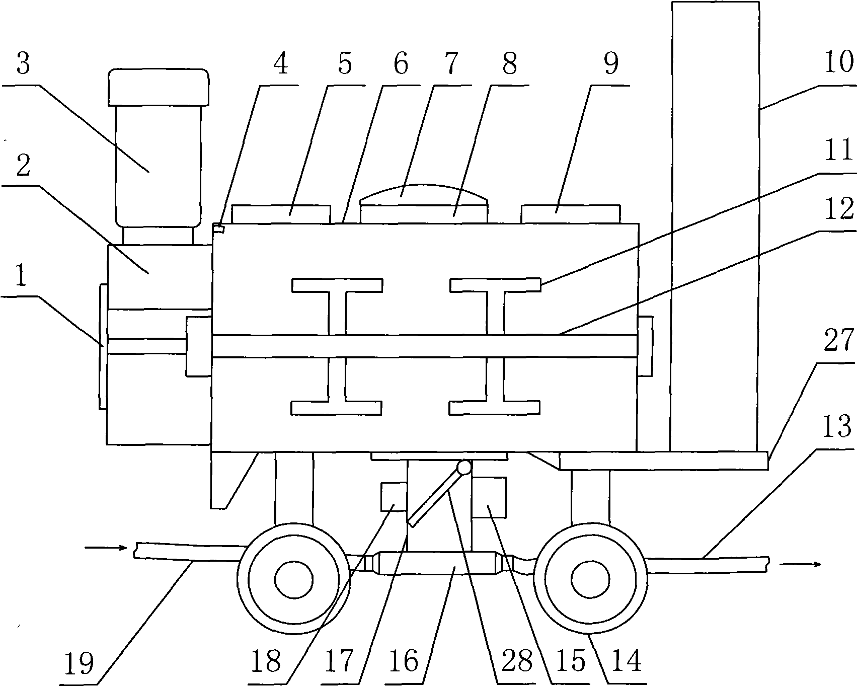 Concrete sprayer with pneumatic conveyer