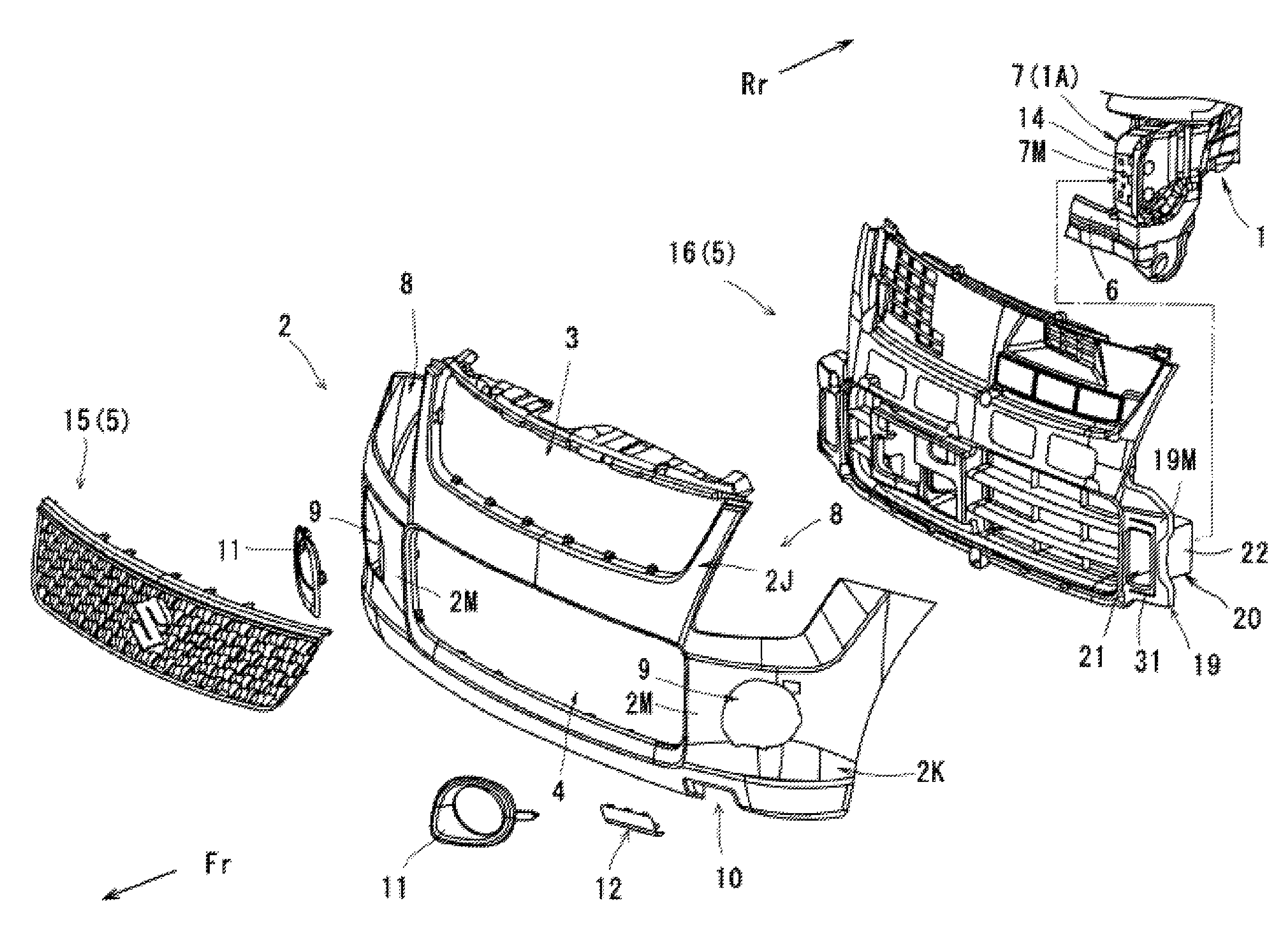 Vehicle front structure