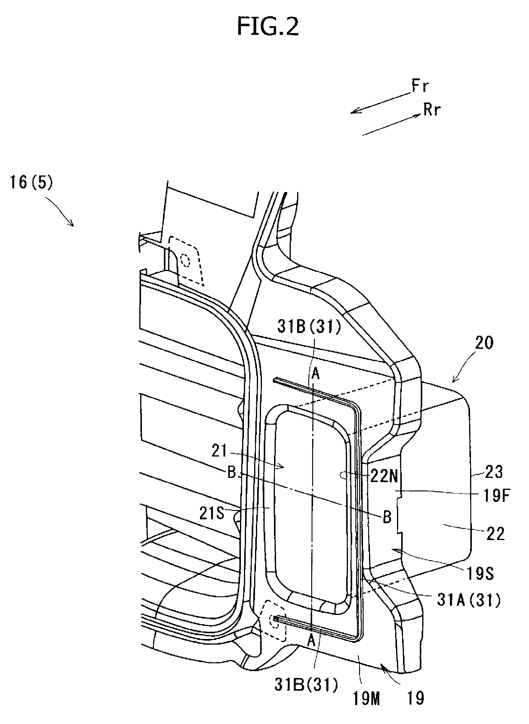 Vehicle front structure