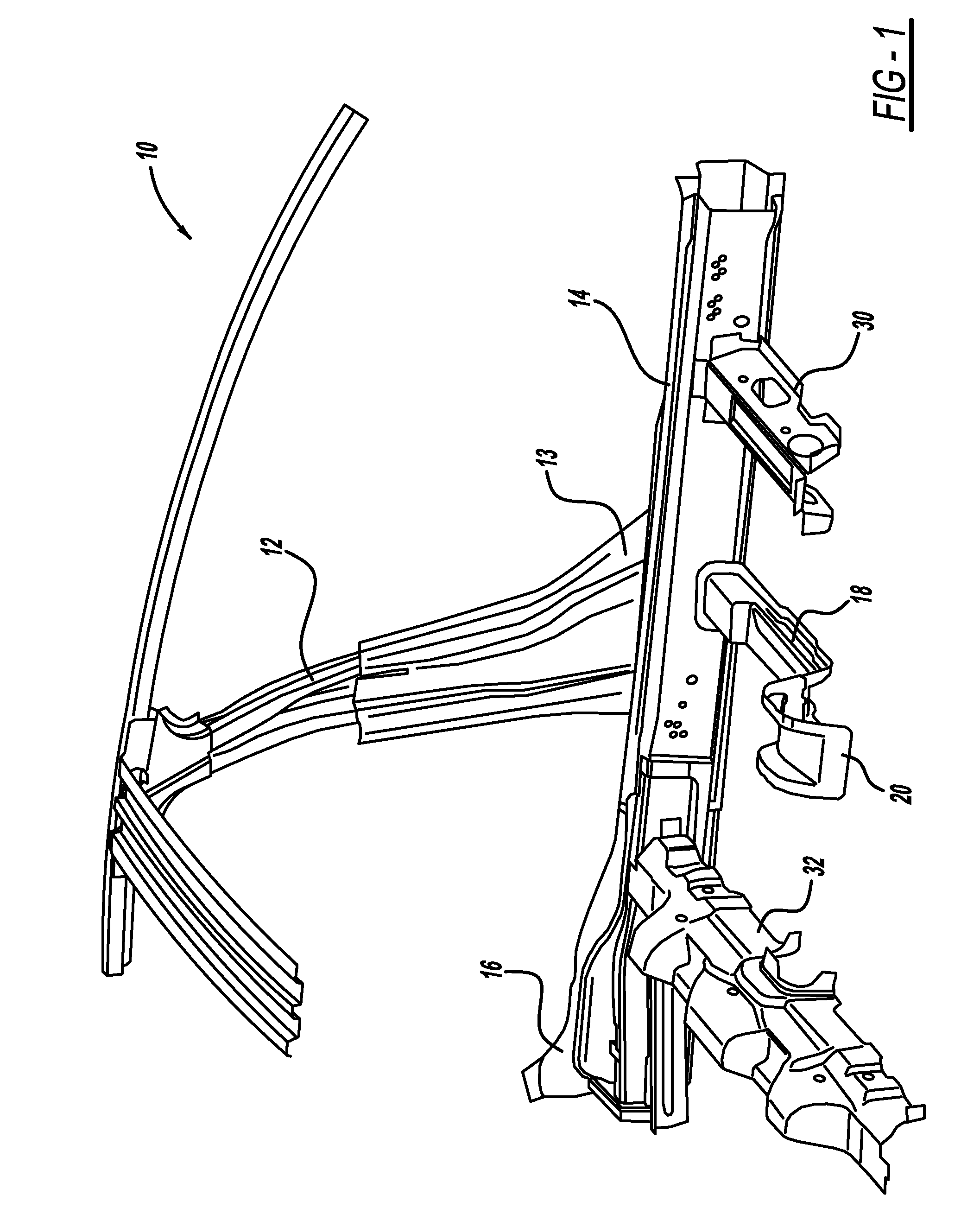 Energy distributing side structure for vehicle side impact occupant protection