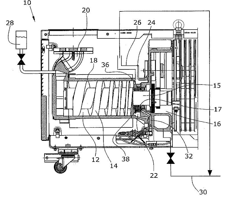 Method for cleaning a vacuum pump