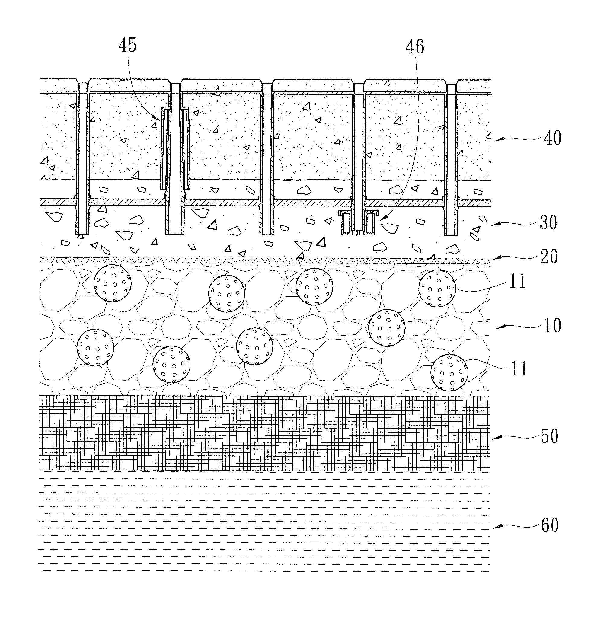 Method for manufacturing artificial paving that help improving global warming