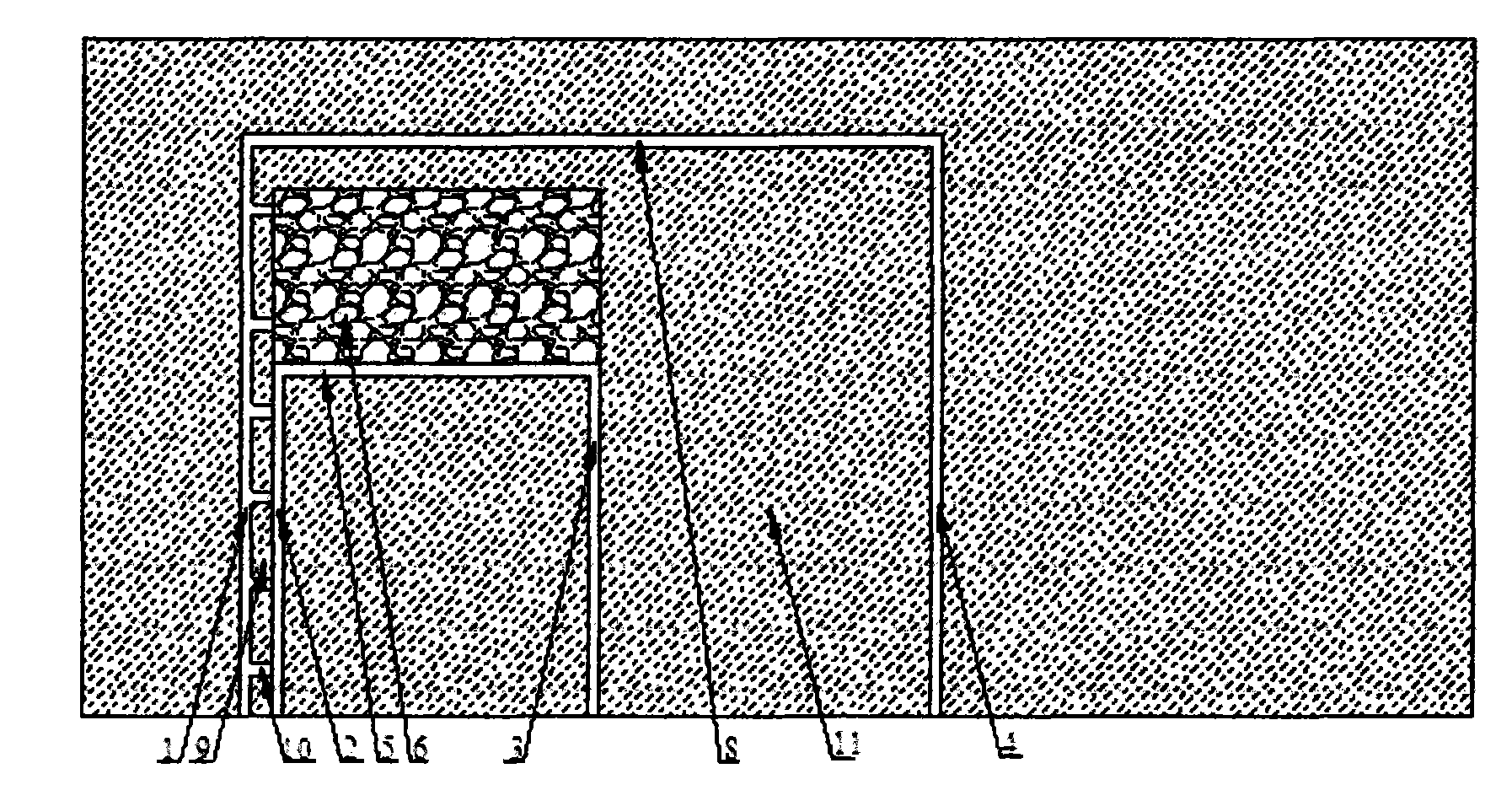 Cross-district double-U-shaped ventilating system for high-gas working face and application method for cross-district double-U-shaped ventilating system