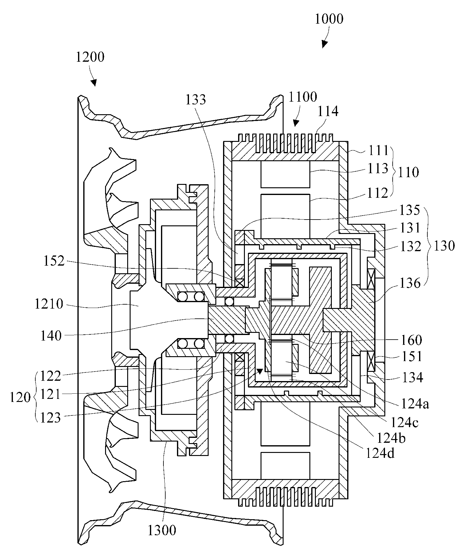 In-wheel actuator and in-wheel assembly comprising the same