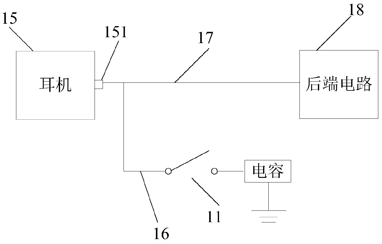 Isolation control circuit, method and mobile terminal