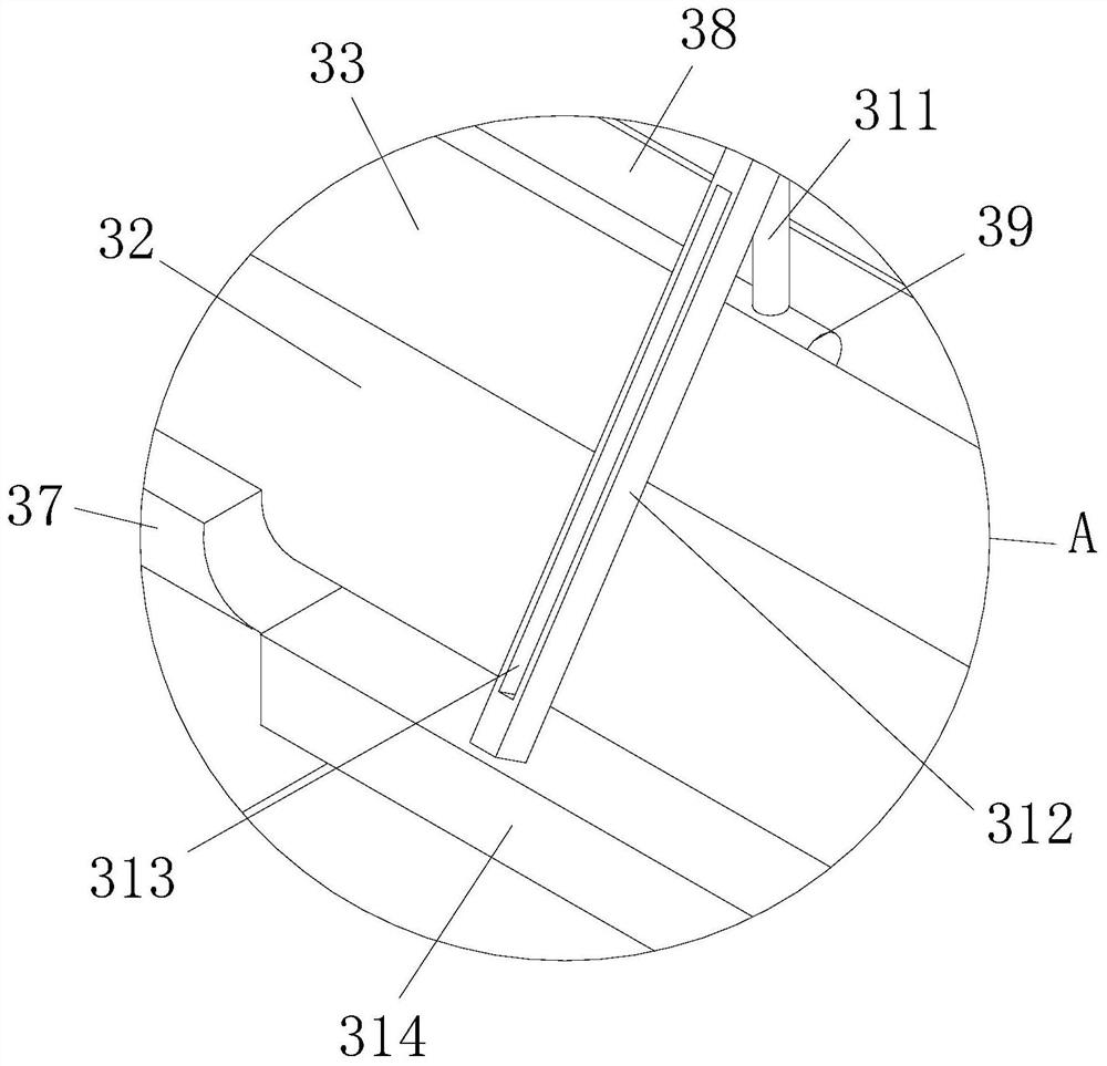 A textile thread equal volume winding device based on textile processing