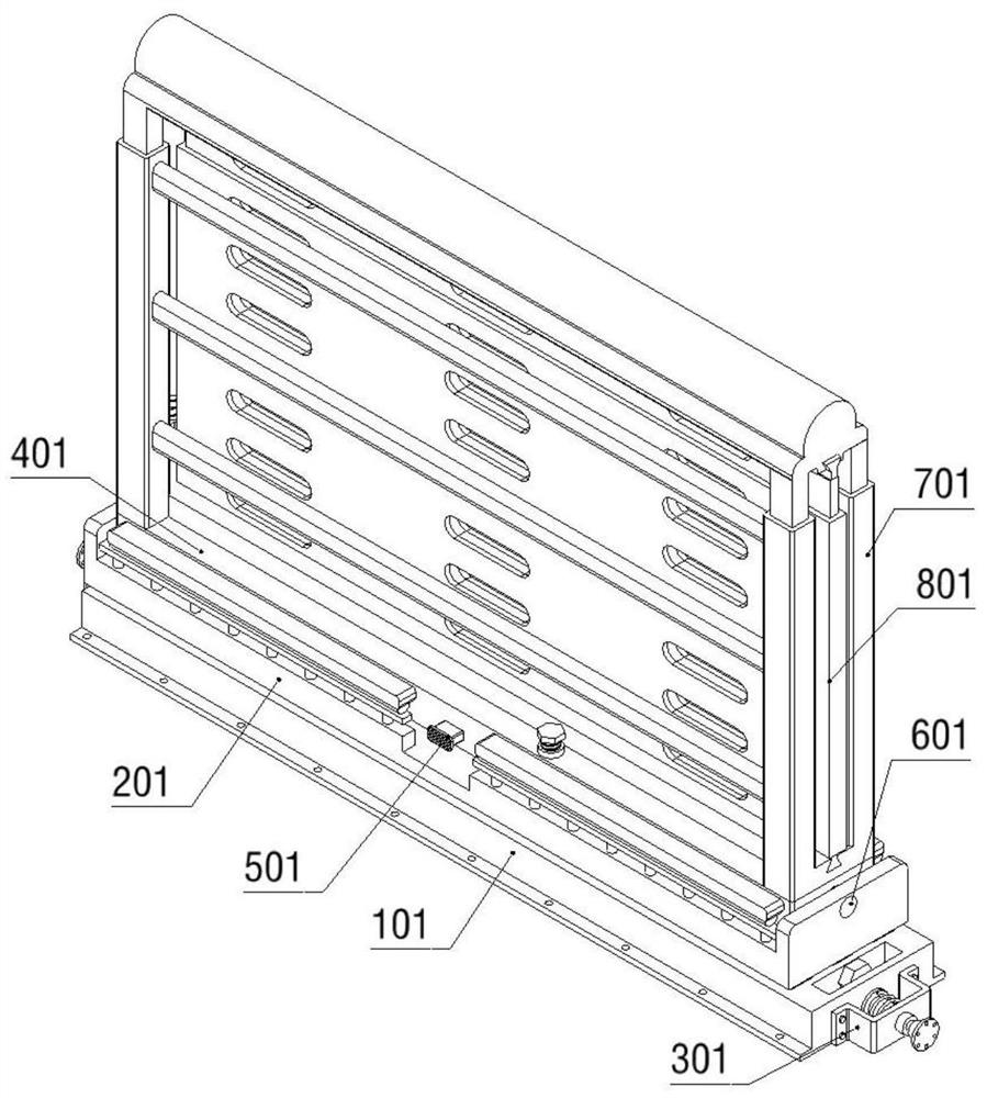 Modularized protective fence capable of being detached and replaced independently