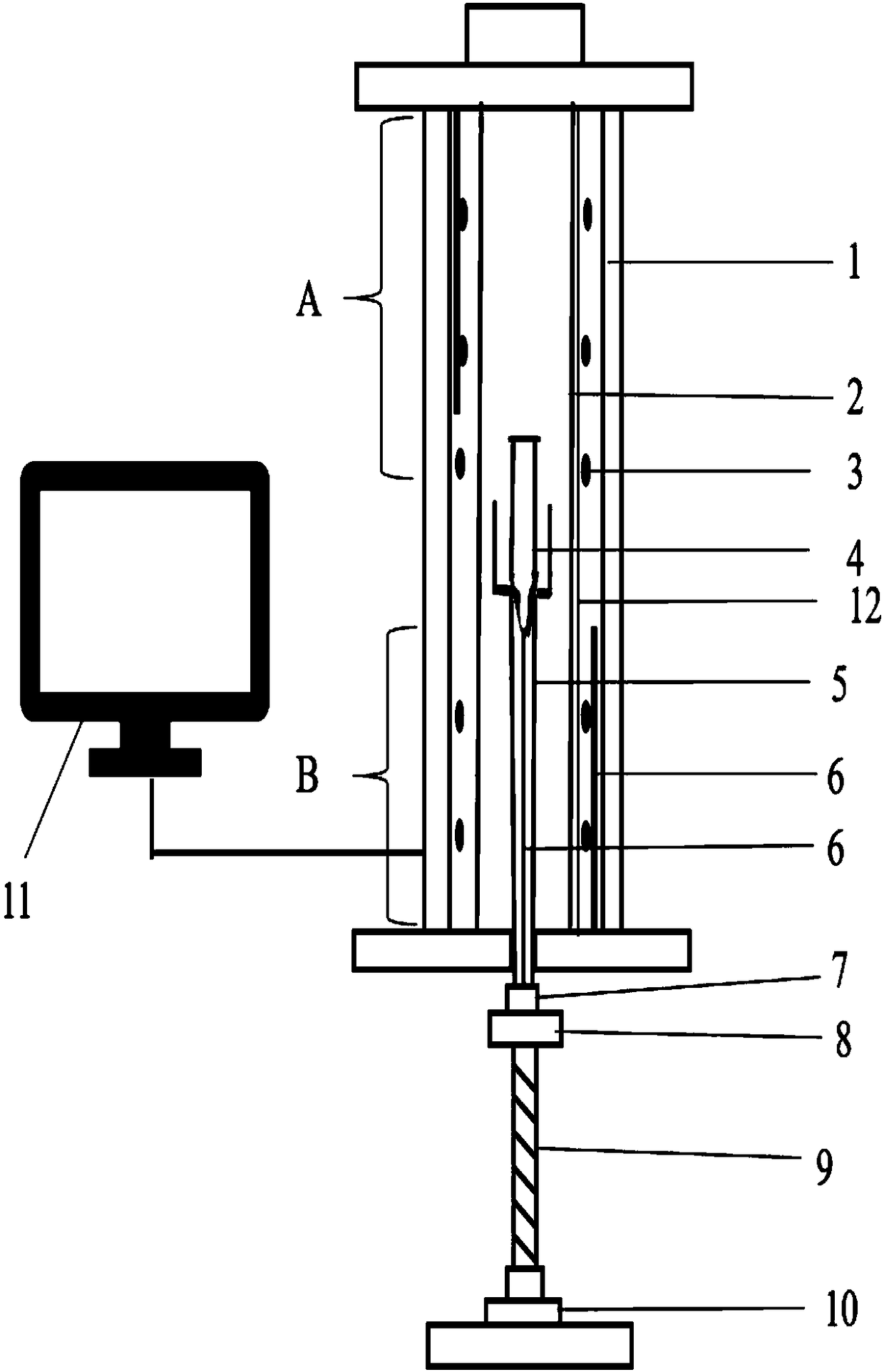 Mercurous chloride single crystal growing device and method