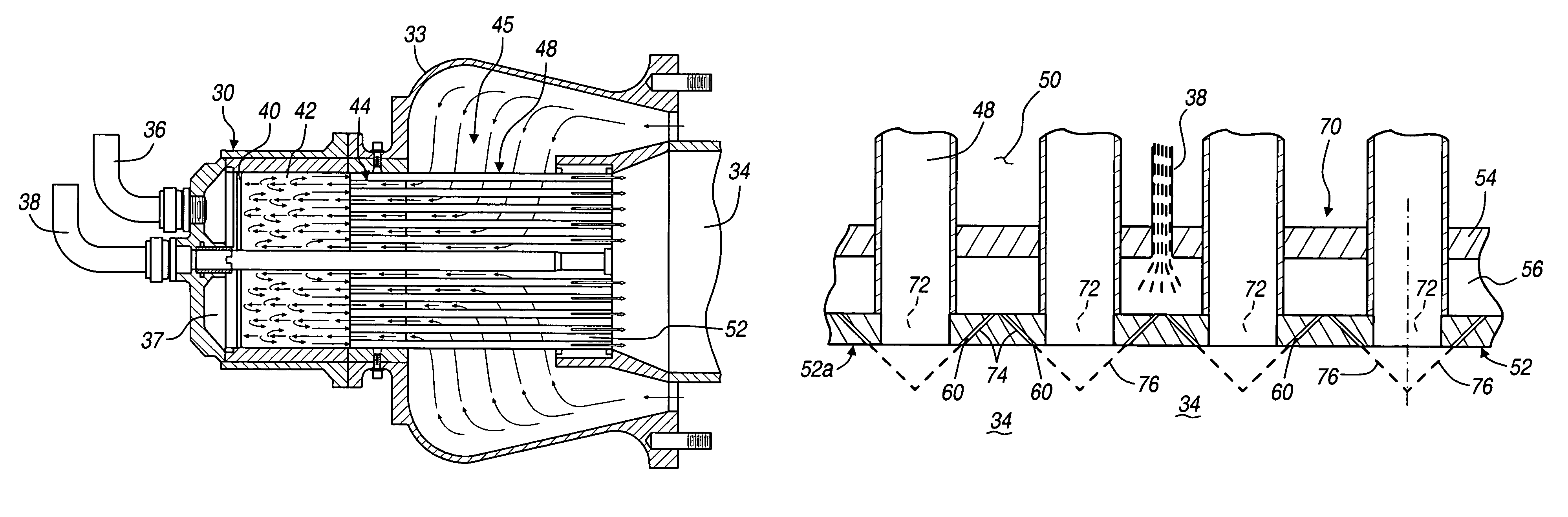 Method and apparatus for injecting a fuel into a combustor assembly