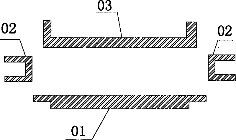 A terrazzo brick forming machine