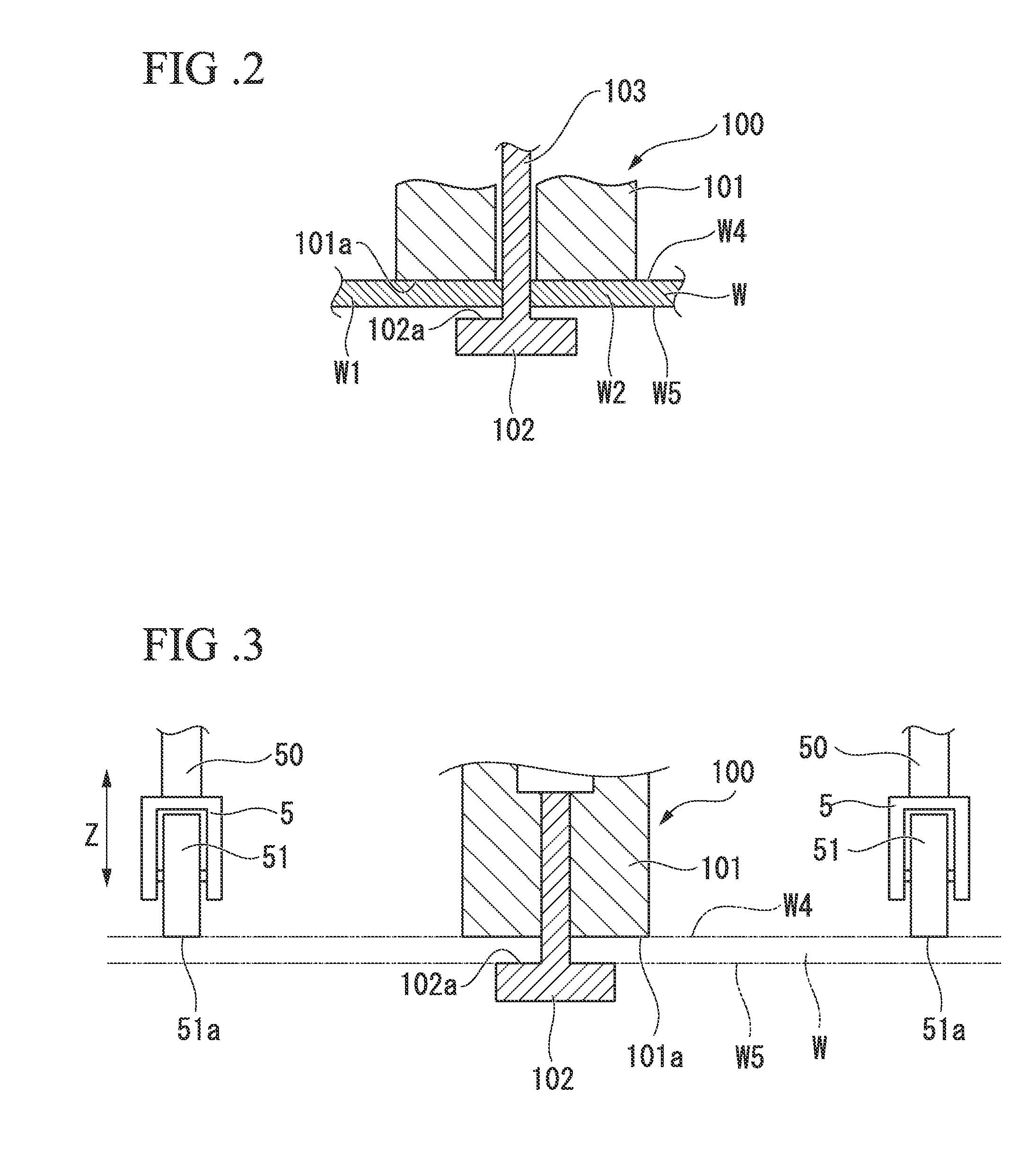 Friction stir welding device