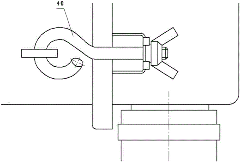 Connecting structure for air filter