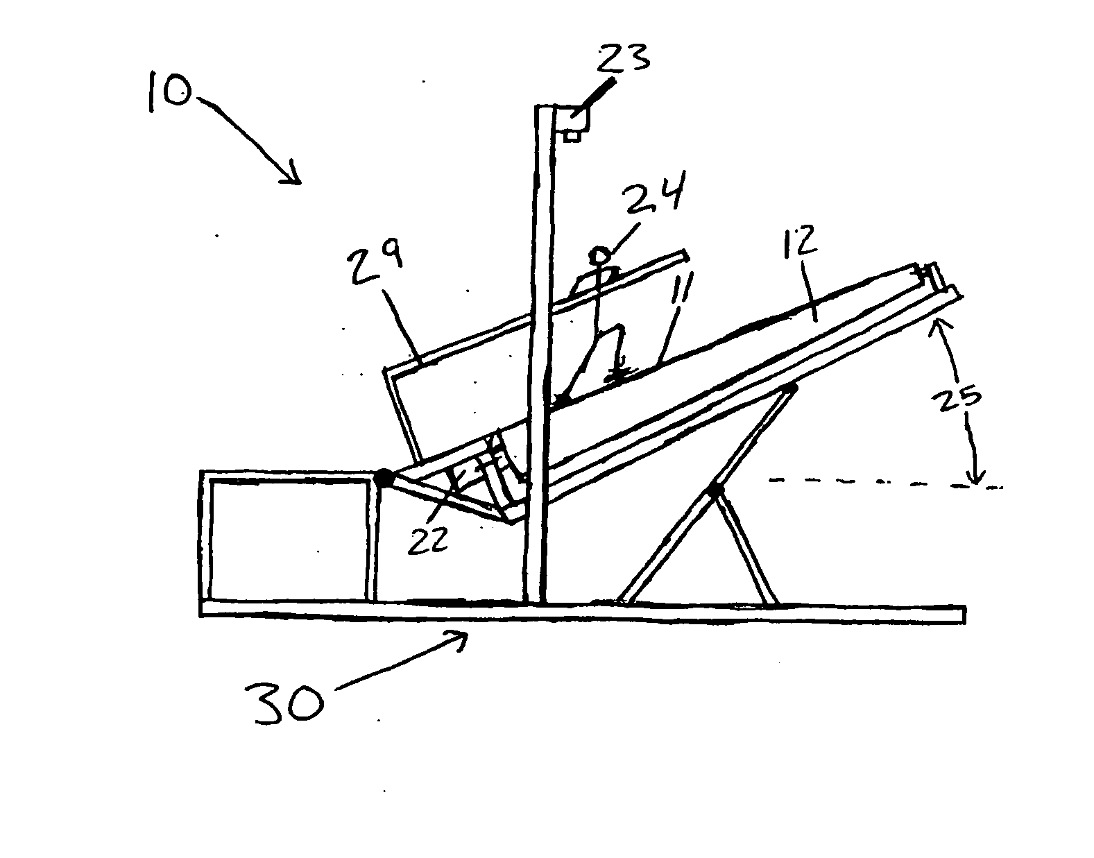 Ice skating training device