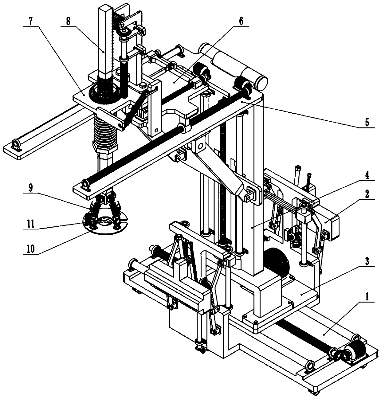 B-ultrasonography examination bracket for ultrasonography department