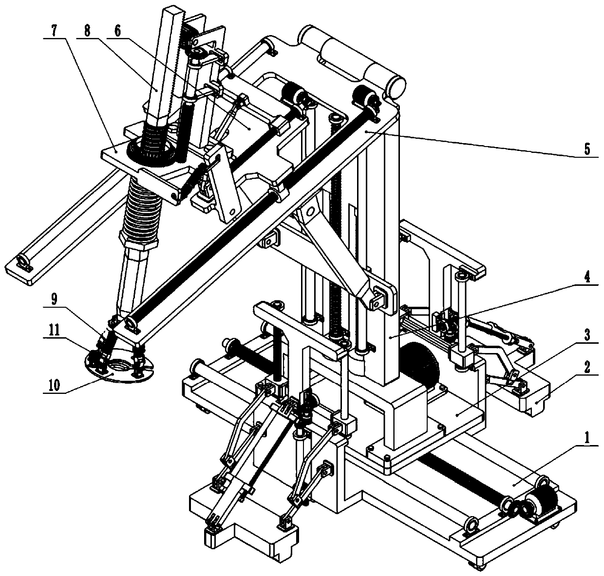 B-ultrasonography examination bracket for ultrasonography department