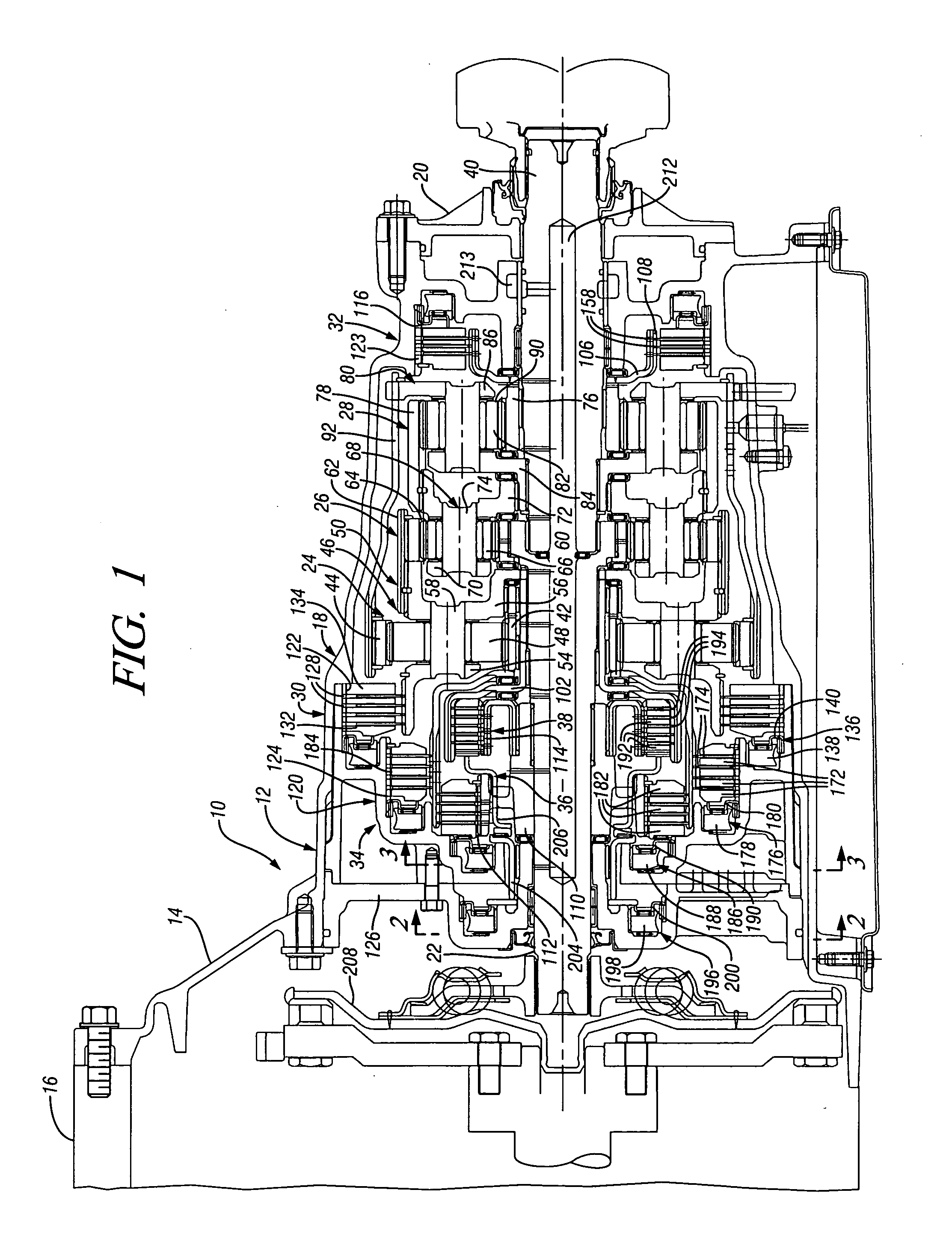 Torque-transmitting mechanisms for a planetary transmission