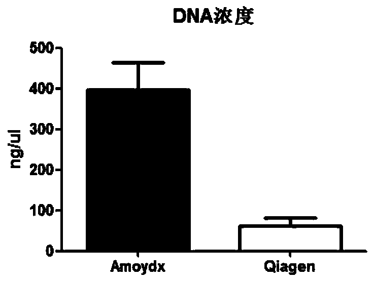 A method for extracting and transforming feces dna in large quantities