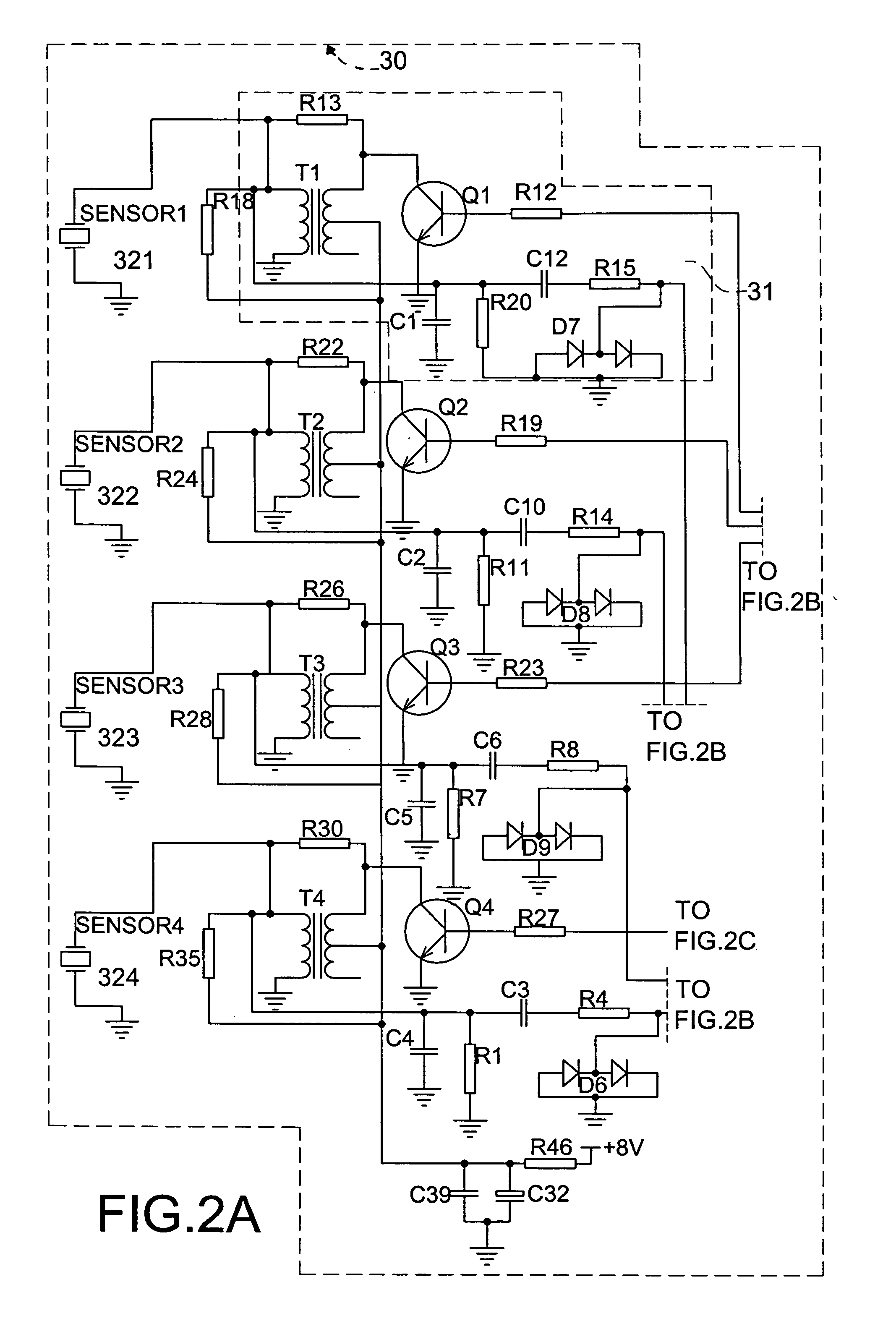 Car reversal radar that automatically modifies the sensor scanning range and method of the same