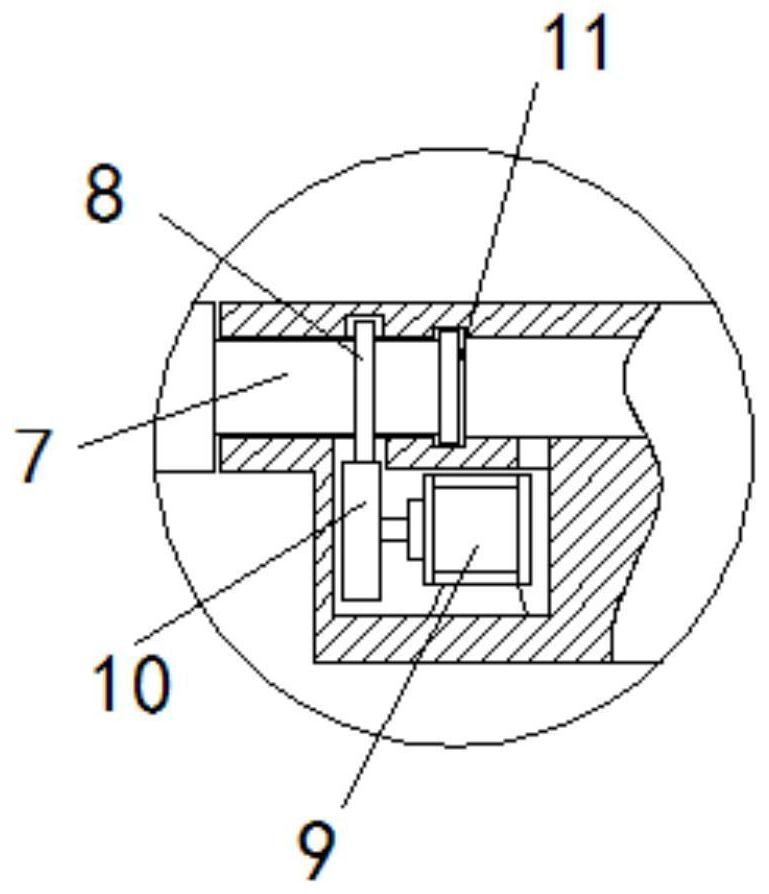 LED street lamp with adjustable light-emitting angle