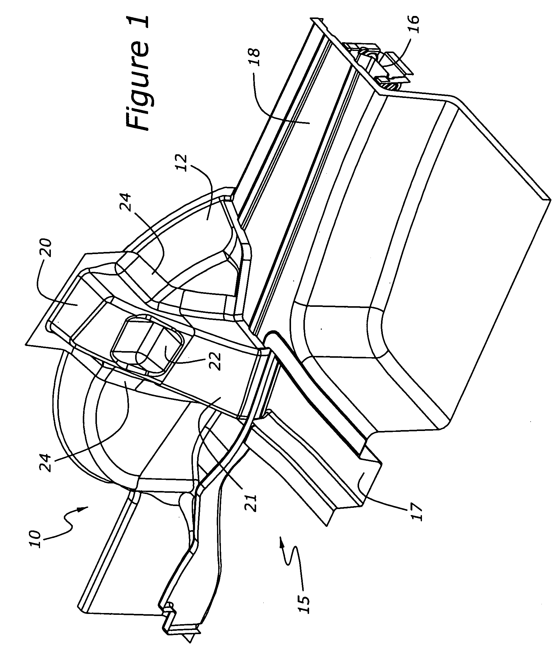 Wheelhouse Inner Bracket for Automotive Vehicles