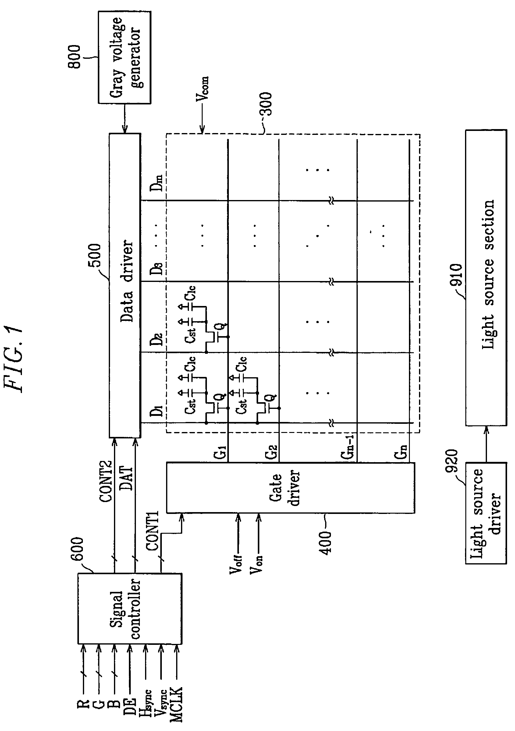 Two dimensional light source using light emitting diode and liquid crystal display device using the two dimensional light source