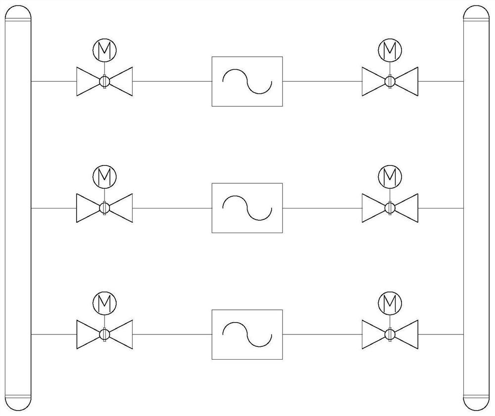 A kind of natural gas station gas transmission method