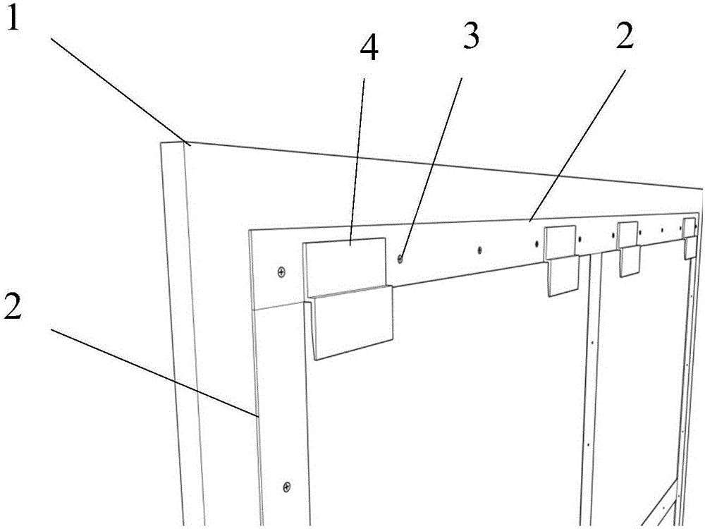 Super large-size stone wall surface dry-hanging system