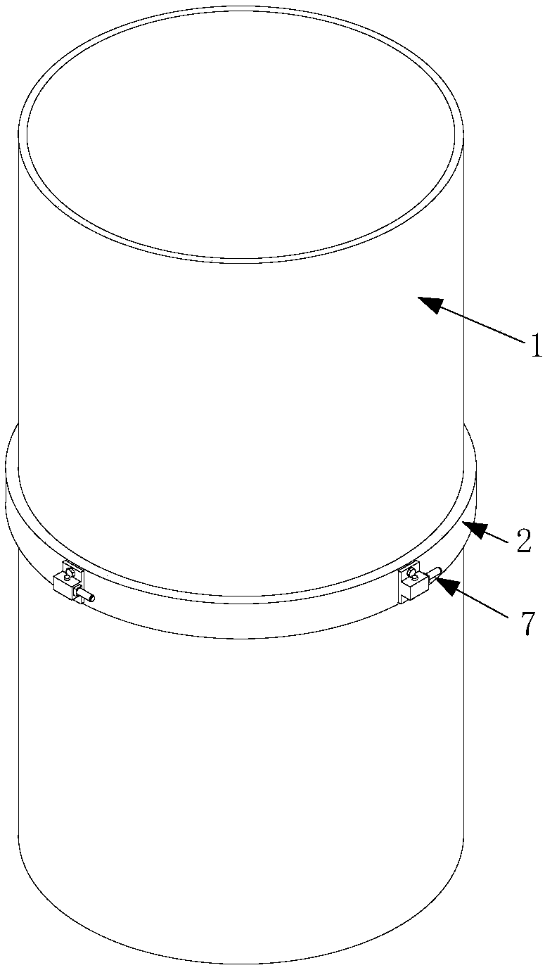 High-stiffness low-impact sealed connection separation device and method for spacecraft