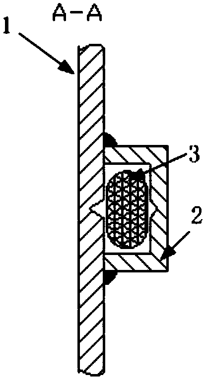 High-stiffness low-impact sealed connection separation device and method for spacecraft