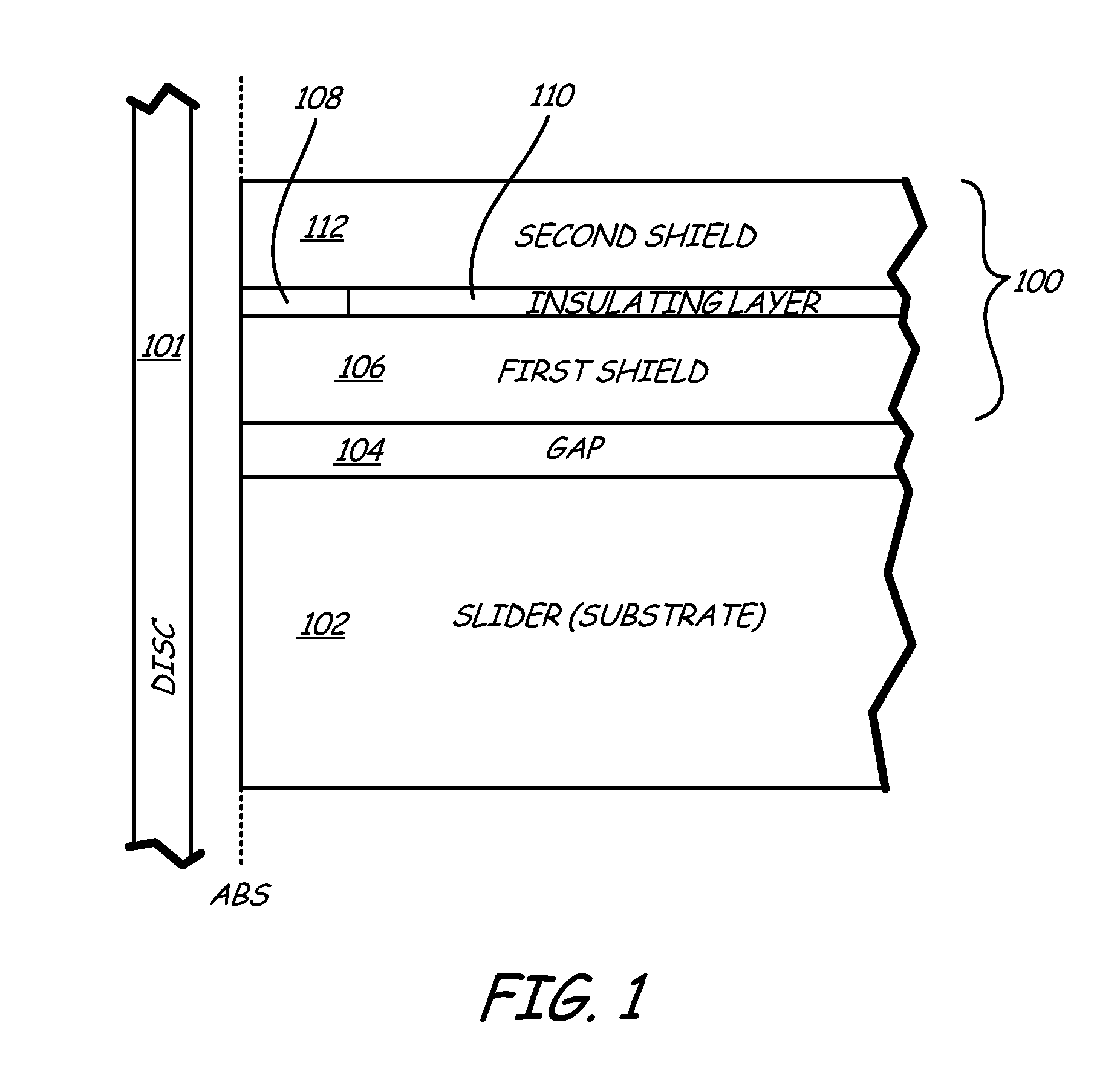 Head with high readback resolution