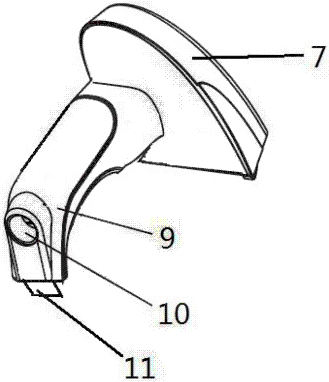 Portable two-dimensional code scanning device