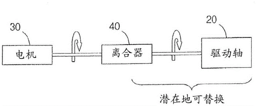 Rotational atherectomy device with biasing clutch