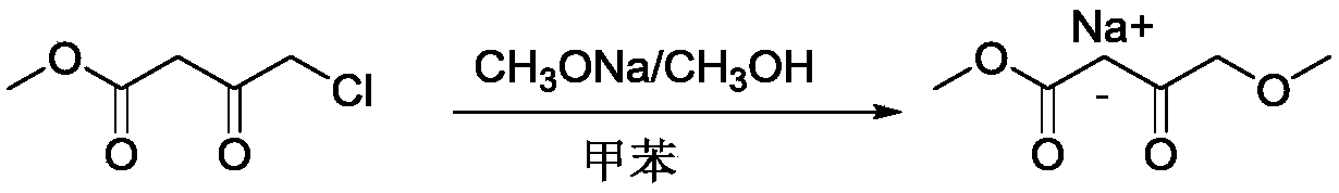 Preparation process of methyl 4-methoxyacetoacetate