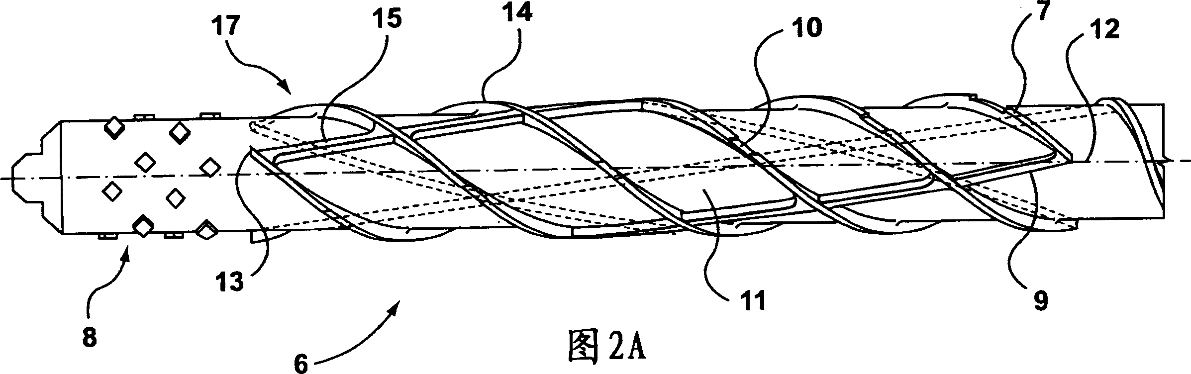 Improved mixer for a plasticizing screw