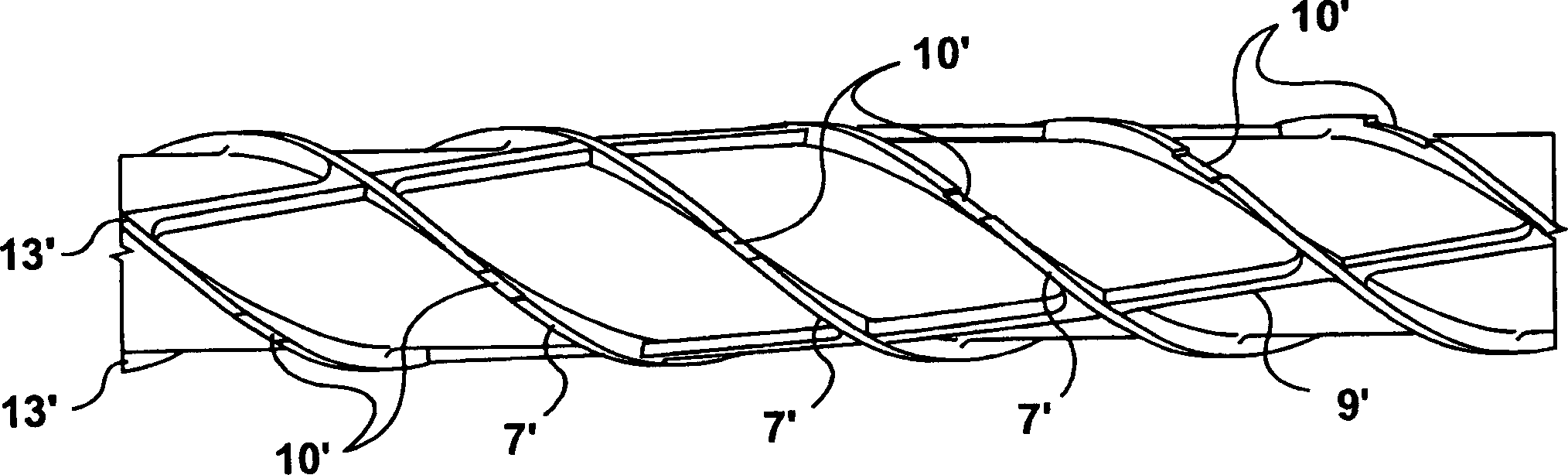 Improved mixer for a plasticizing screw