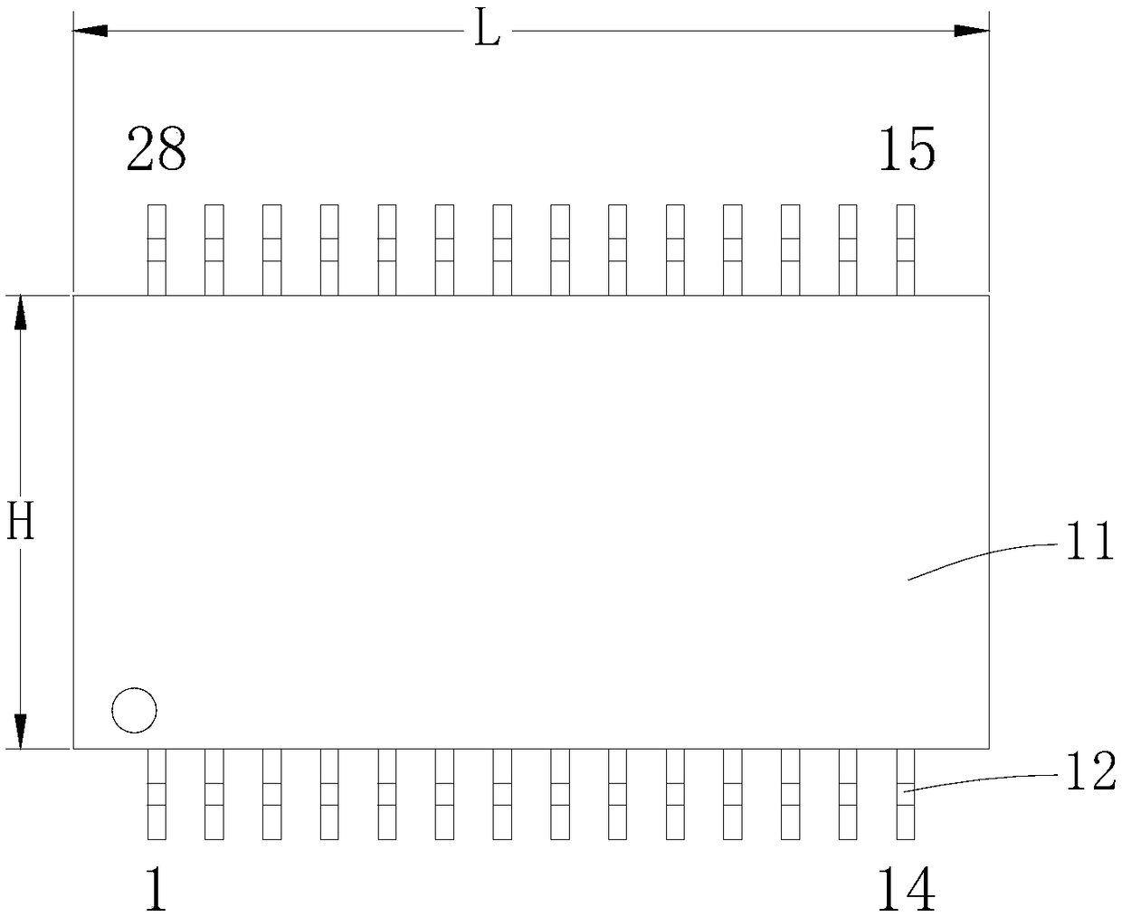 Low-loss network information transmission device