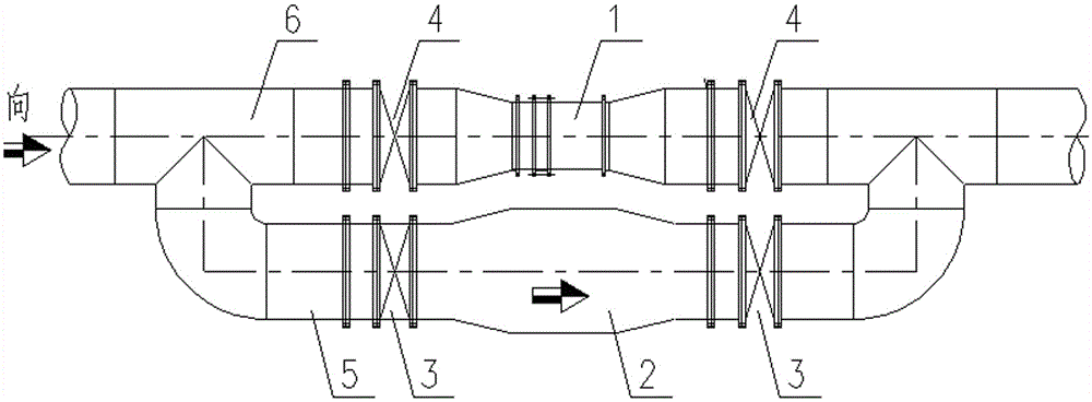 A pressure water pipeline energy recovery device and recovery method thereof