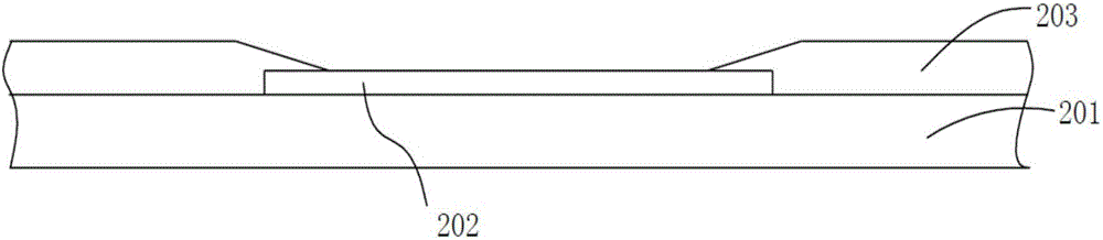 Indium bump device structure and preparation method for same