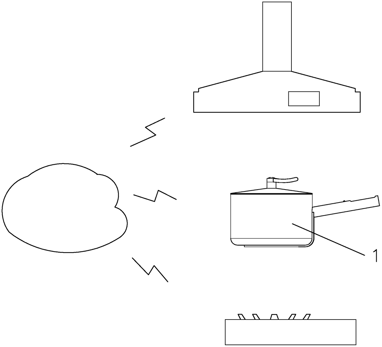 Smart gas stove capable of cooking both soup and rice