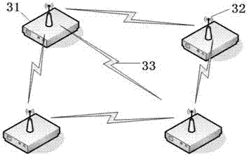 Wireless multi-channel communication device and multi-channel real-time communication method