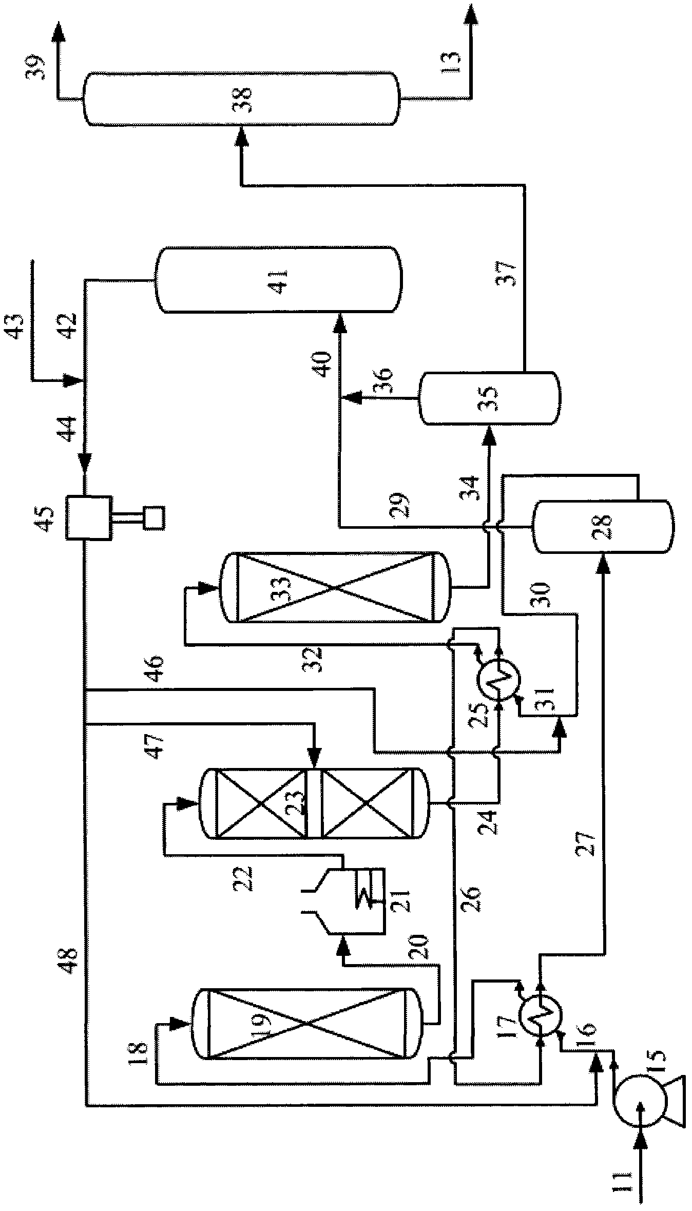 Method for reducing sulfur content in gasoline