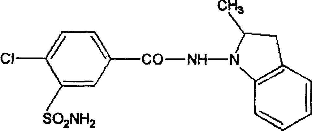 Compound formulation for treating hypertension