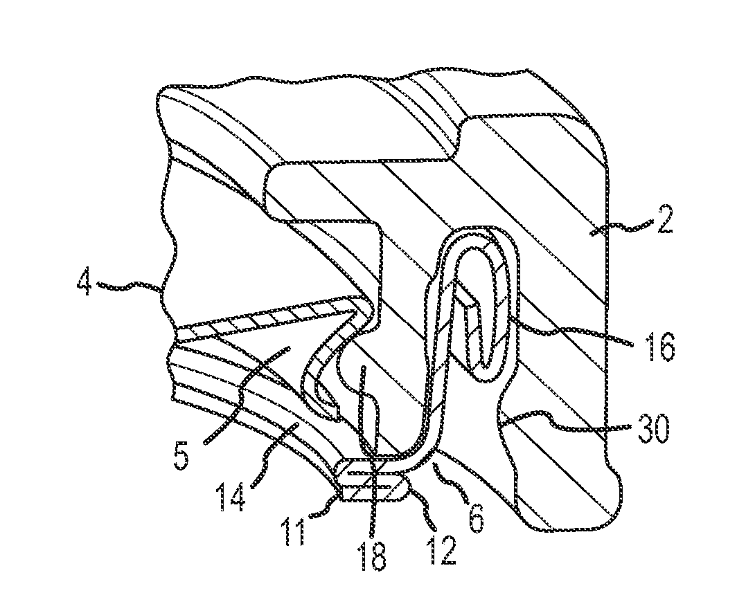 End closure with full panel opening